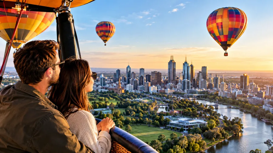 Hot Air Balloon Flights for Two in Melbourne