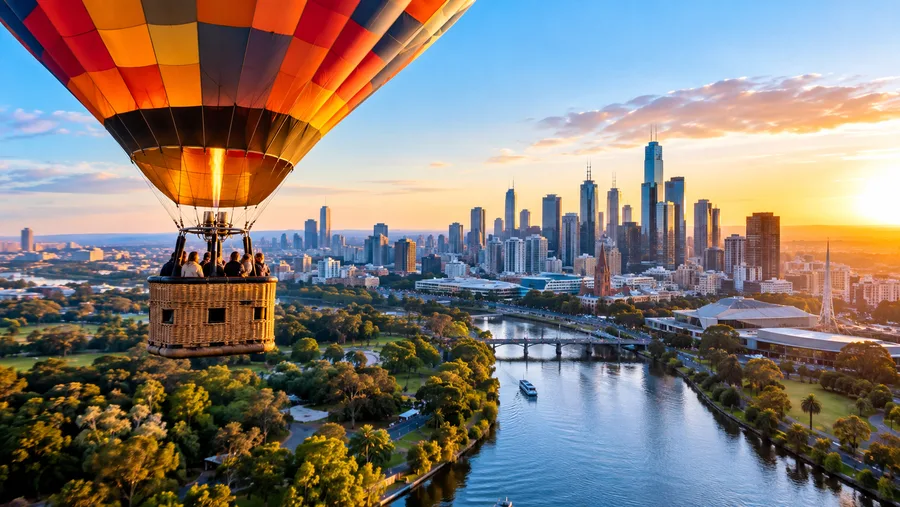Hot Air Balloon Flights for Two in Melbourne