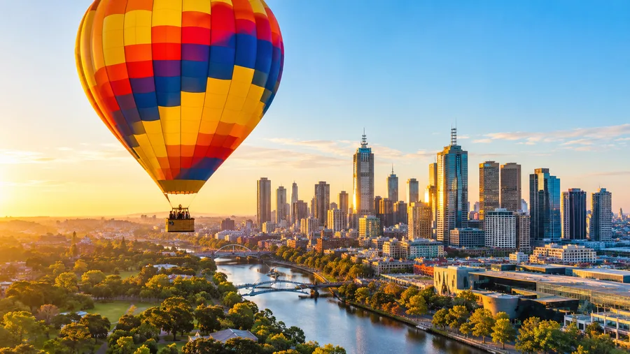 Come funzionano i voli in mongolfiera a Melbourne