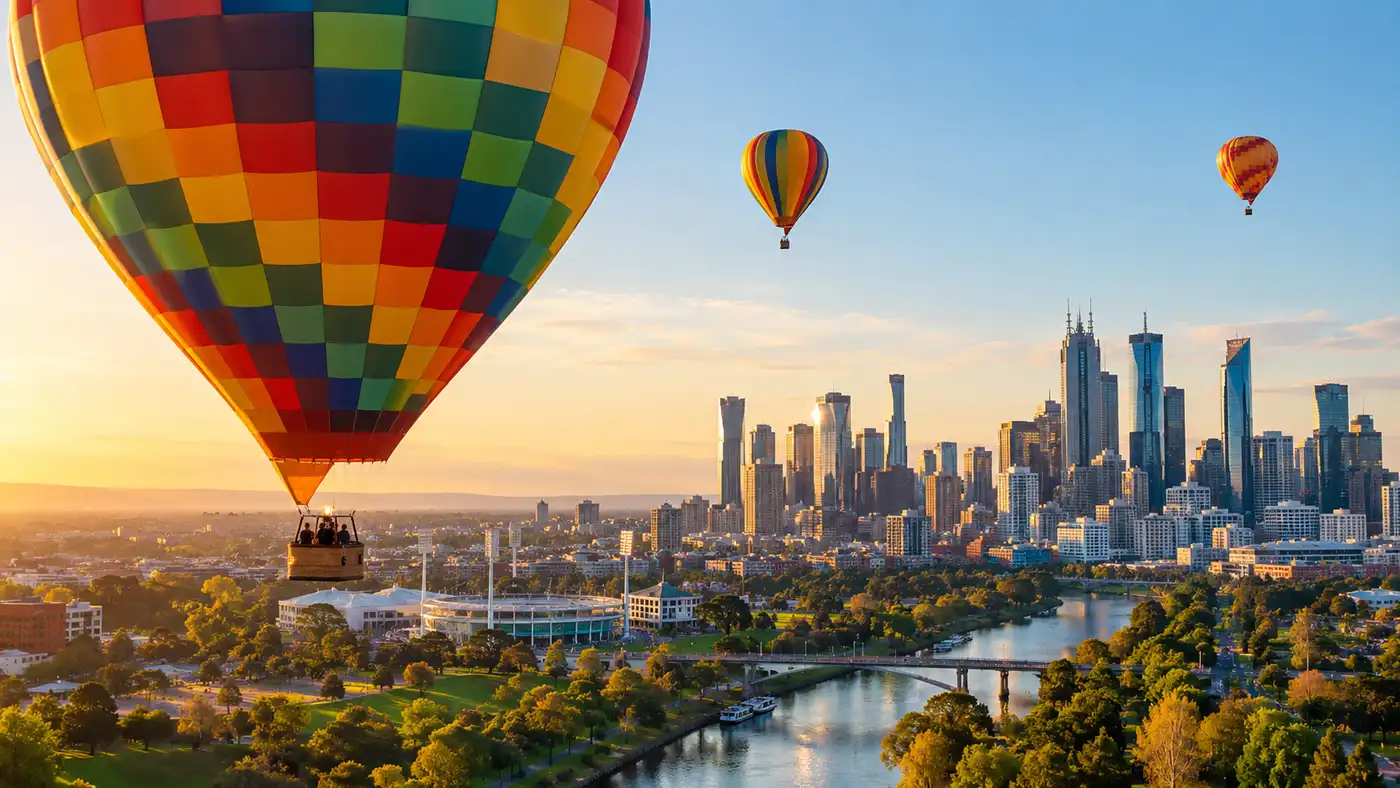 How Hot Air Balloon Flights Work in Melbourne