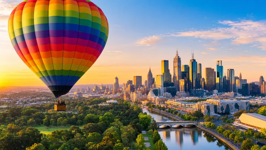 Voli privati in mongolfiera a Melbourne: cosa aspettarsi