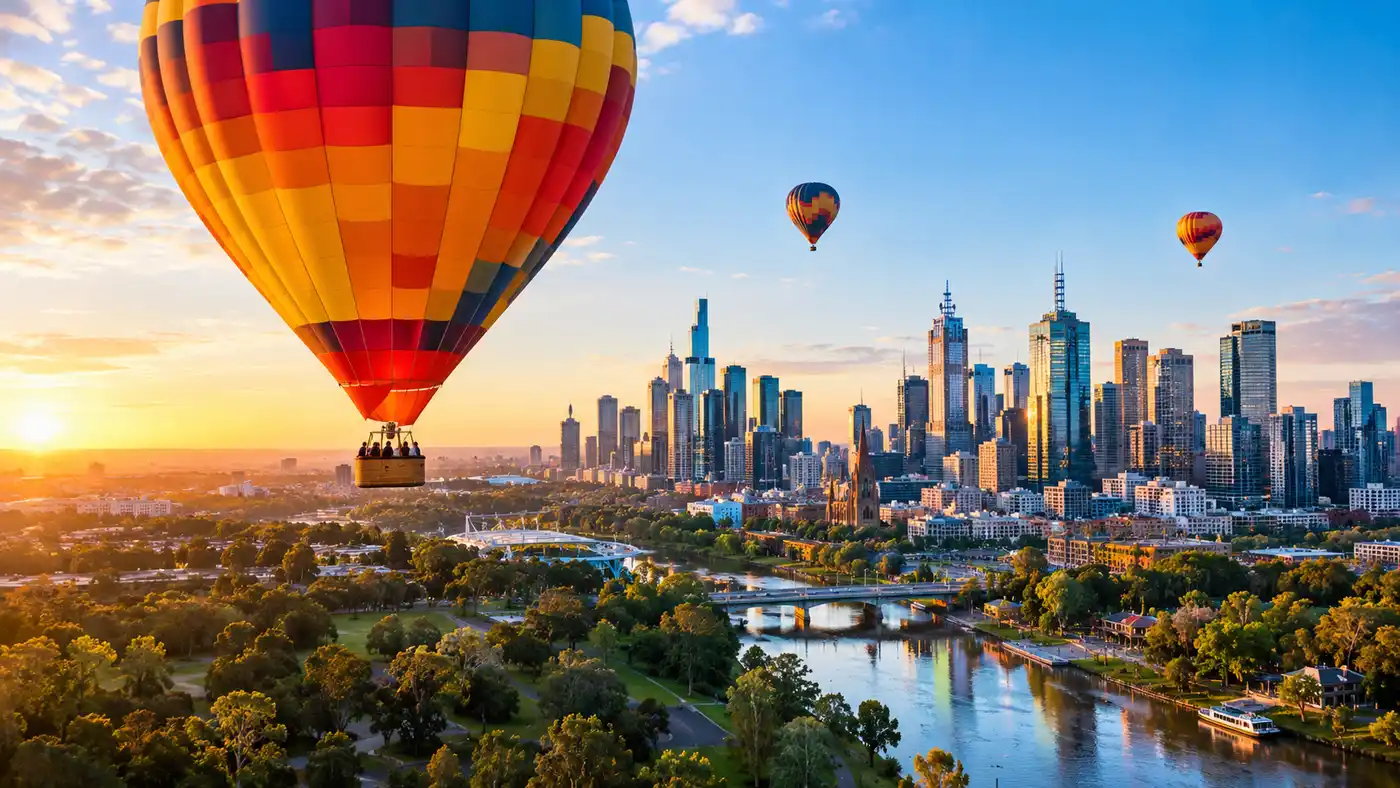 Private Hot Air Balloon Flights in Melbourne What to Expect