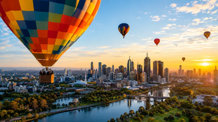 Special Occasion Balloon Flights in Melbourne