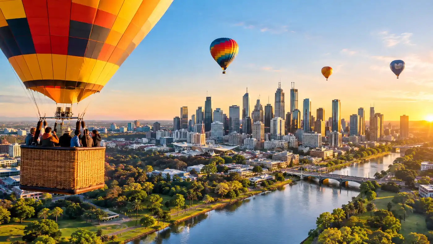 Special Occasion Balloon Flights in Melbourne