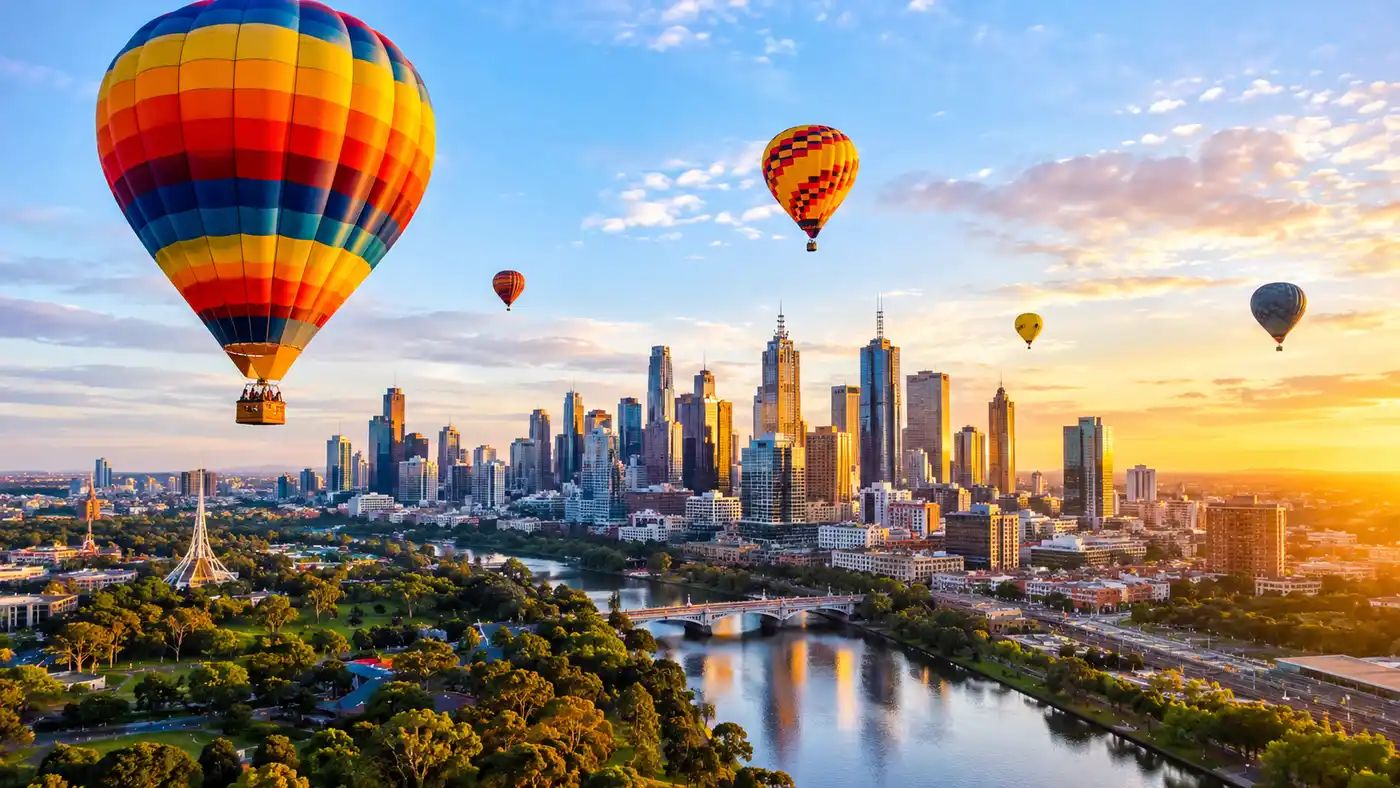 What Is Hot Air Ballooning in Melbourne